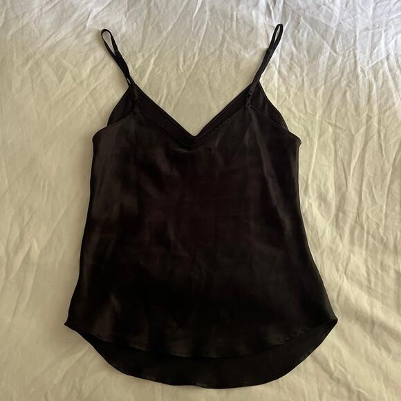Reformation Black Silk Cami - Picture 4 of 4